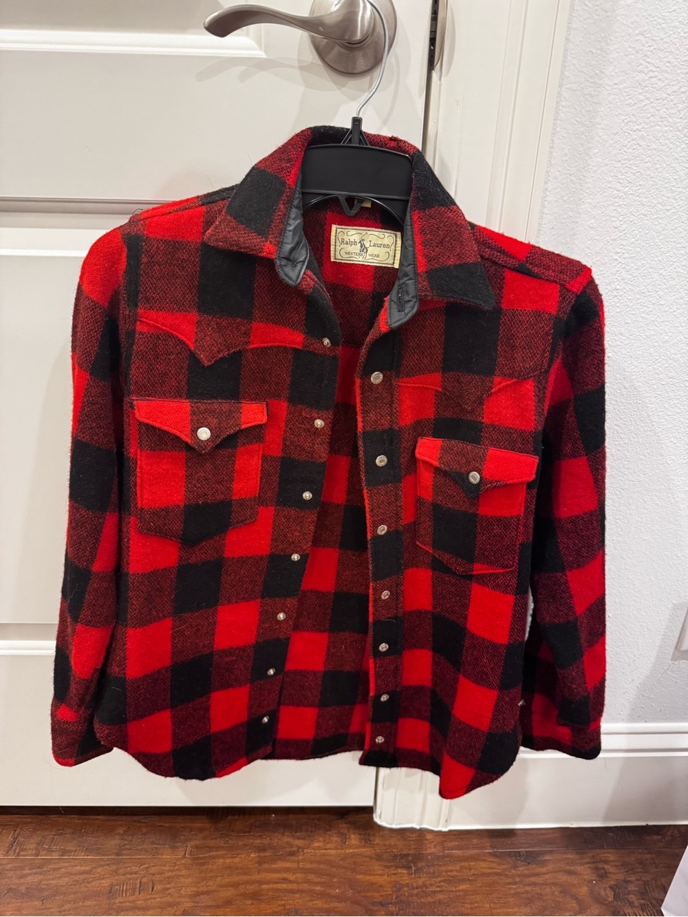 Ralph Lauren Western Wear Plaid Wool Jacket — Women’s 4